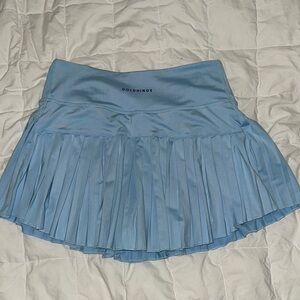 Light Blue GoldHinge Pleated Skirt for Athletic Wear